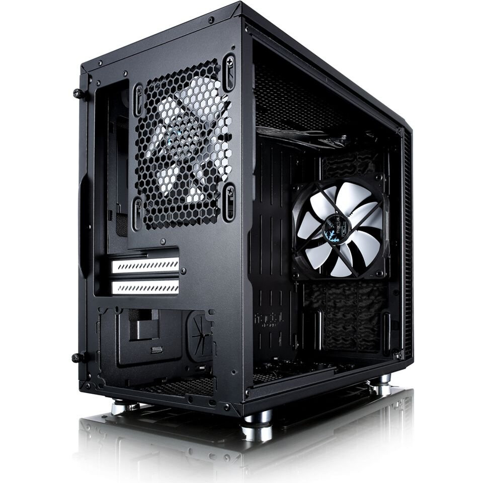 Datoru korpuss Fractal Design Define Nano S Black - FD-CA-DEF-NANO-S-BK - foto 14
