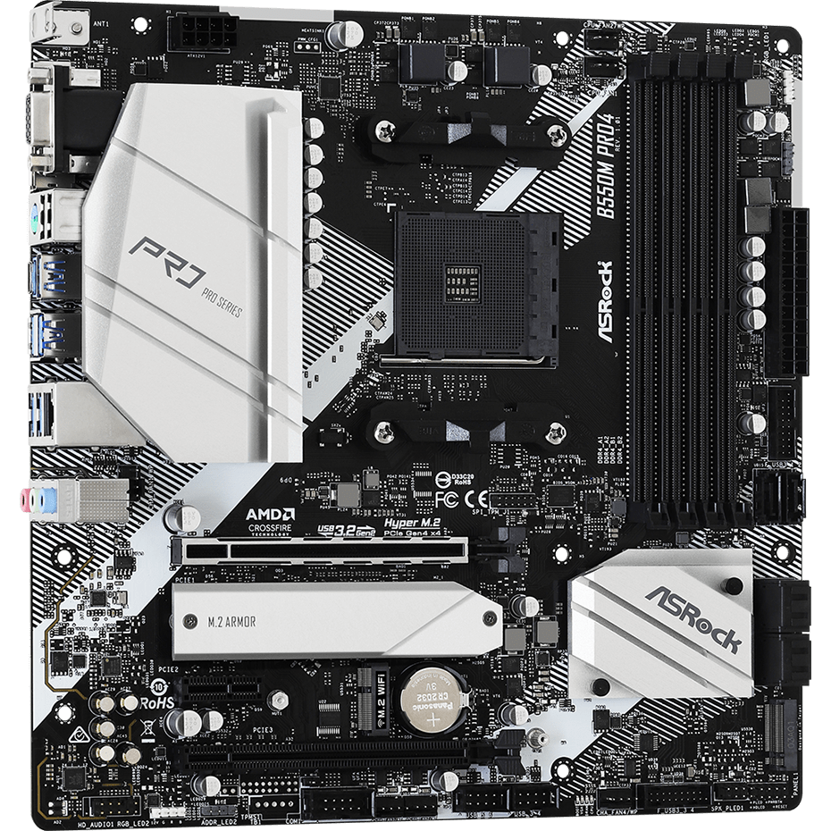 Carte mère ASRock B550M Pro4 - photo 3