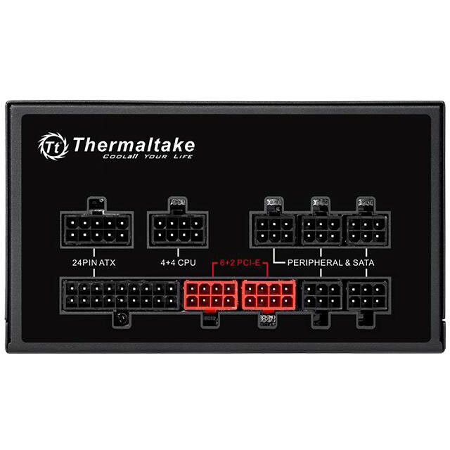 Barošanas bloks 750W Thermaltake Smart Pro RGB (PS-SPR-0750FPCBEU-R) - foto 2