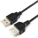 Pagarinātāja kabelis USB 2.0 A (M) - A (F), 1.8m, Gembird CC-USB2-AMAF-6B