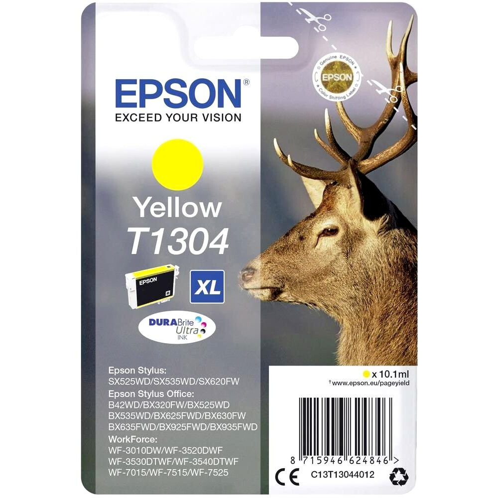 Cartridge Epson C13T13044012 Yellow