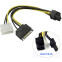 connexion de paires Orient Molex (M) + SATA (M) - PCI-E 8pin (C578)