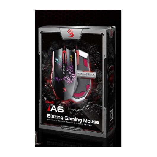 Pele A4Tech Bloody A6 Blazing Black - foto 8