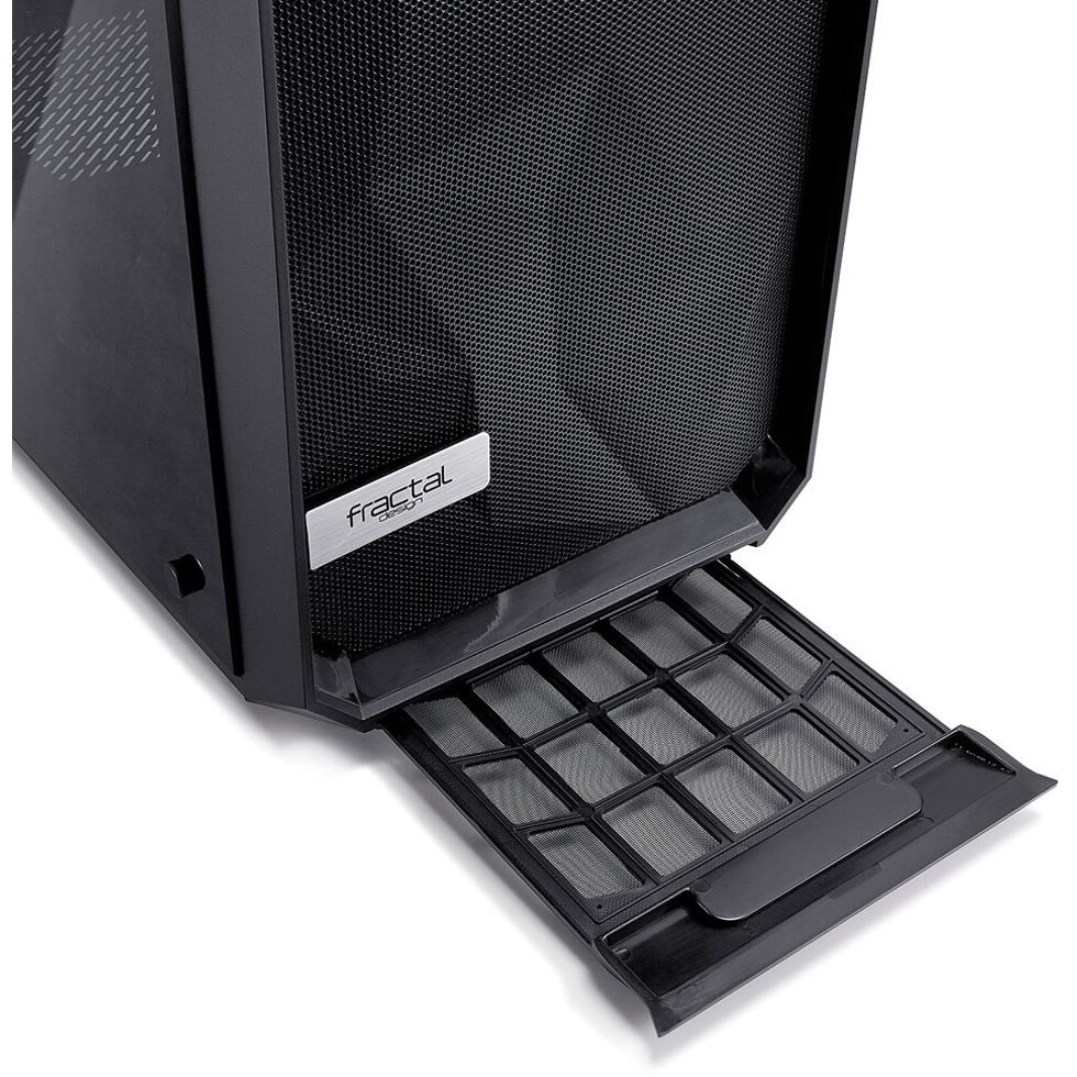 Datoru korpuss Fractal Design Meshify C Dark TG Black - FD-CA-MESH-C-BKO-TG - foto 15
