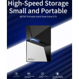 Disques SSD externes 480Gb Netac Z7S (NT01Z7S-480G-32BK)