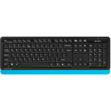 Tastatūra + pele A4Tech Fstyler FG1010 Black/Blue