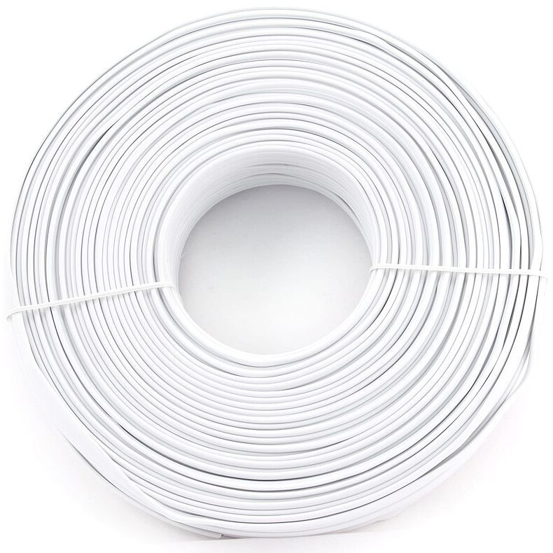 Câble téléphonique Gembird 100m White - TC1000S-100m