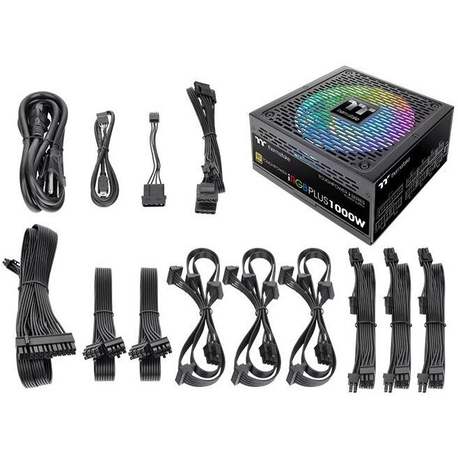 Barošanas bloks 1000W Thermaltake ToughPower iRGB PLUS (PS-TPI-1000F3FDGE-1) - foto 6