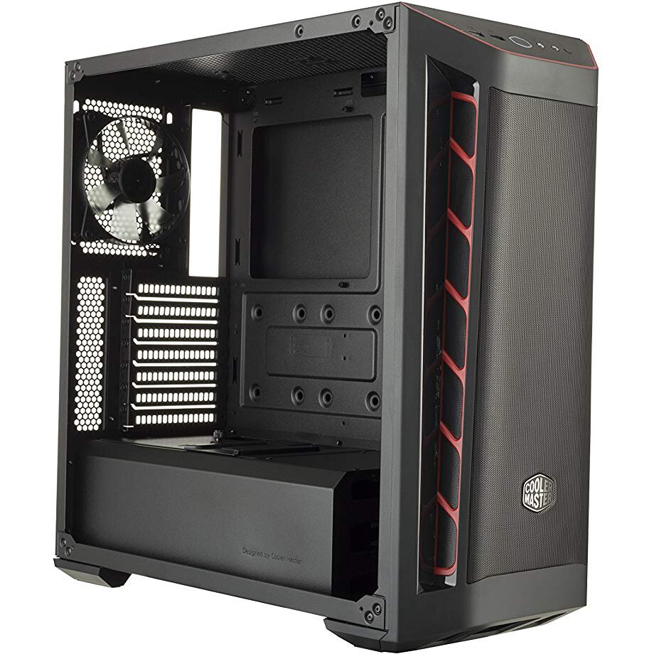Datoru korpuss Cooler Master MasterBox MB511 Black/Red (MCB-B511D-KANN-S00) - foto 4