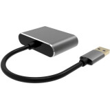 Pārejas savienojums USB - VGA/HDMI, VCOM CU322M