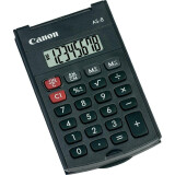 Calculatrice Canon AS-8 Black (4598B001)