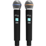 Mikrofonu sistēma Ritmix RWM-222 Black