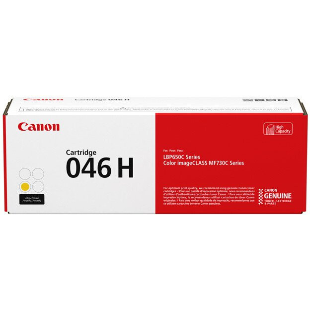 cartouche Canon 046H Yellow - 1251C002/1251C004