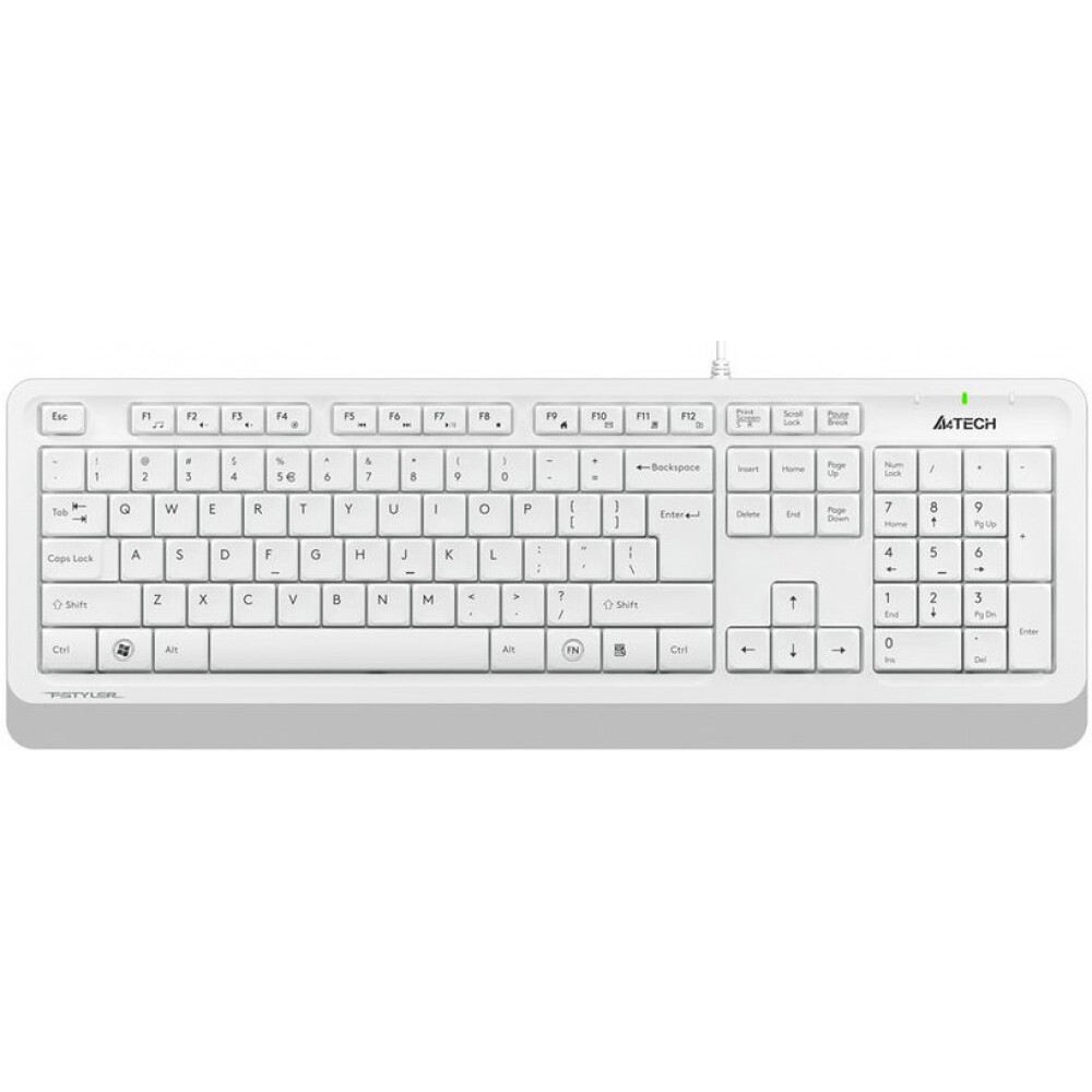 Clavier + souris A4Tech Fstyler F1010 White - photo 2
