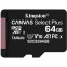 Atmiņas kartes Kingston MicroSD 64Gb Canvas Select Plus (SDCS2/64GBSP)