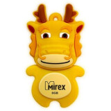 USB zibatmiņa 8Gb Mirex Dragon Yellow (13600-KIDDRY08)