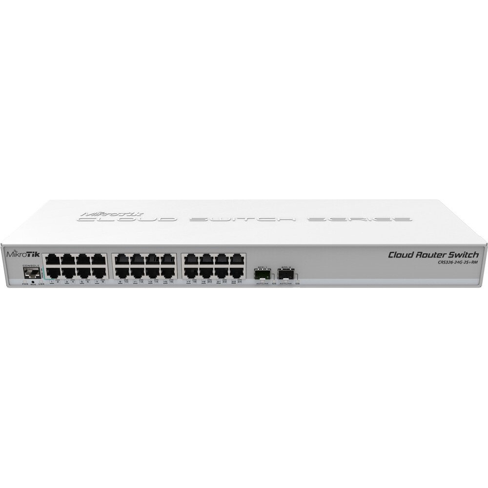 Commutateur (switch) MikroTik CRS326-24G-2S+RM