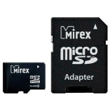 Atmiņas kartes 4Gb MicroSD Mirex + SD adapter (13613-ADTMSD04)