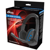 Garnitūra Ritmix RH-555M Gaming Blue