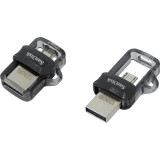 USB zibatmiņa 128Gb SanDisk Ultra Dual m3.0 (SDDD3-128G-G46)