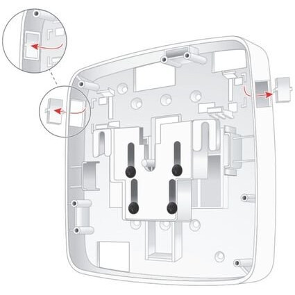 Piekļuves punktu stiprinājums HPE JY706A AP-220-MNT-W3 Mount Kit - foto 2
