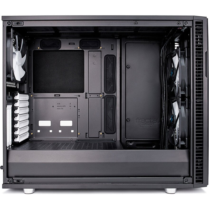 Datoru korpuss Fractal Design Define R6 Black - FD-CA-DEF-R6-BK - foto 9