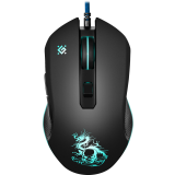 Souris + tapis de souris Defender Sky Dragon GM-090L Black (52090)