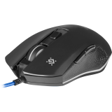 Souris + tapis de souris Defender Sky Dragon GM-090L Black (52090)