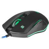Souris + tapis de souris Defender Sky Dragon GM-090L Black (52090)
