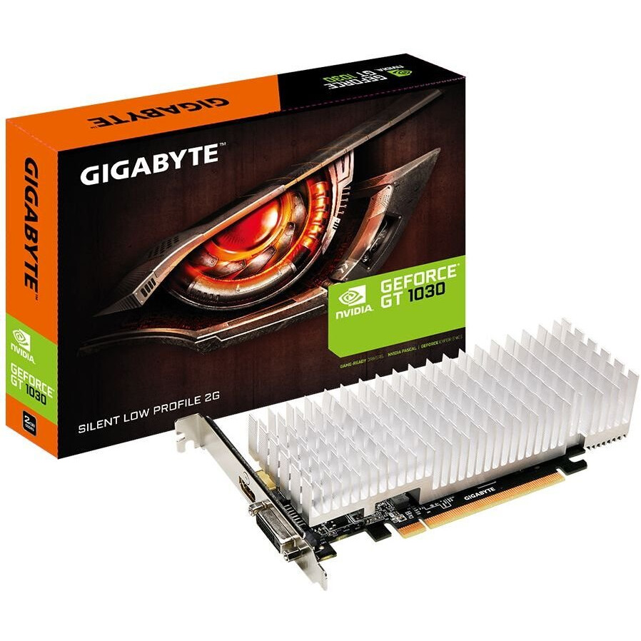 Videokarte NVIDIA GeForce GT 1030 Gigabyte 2Gb (GV-N1030SL-2GL) - foto 4
