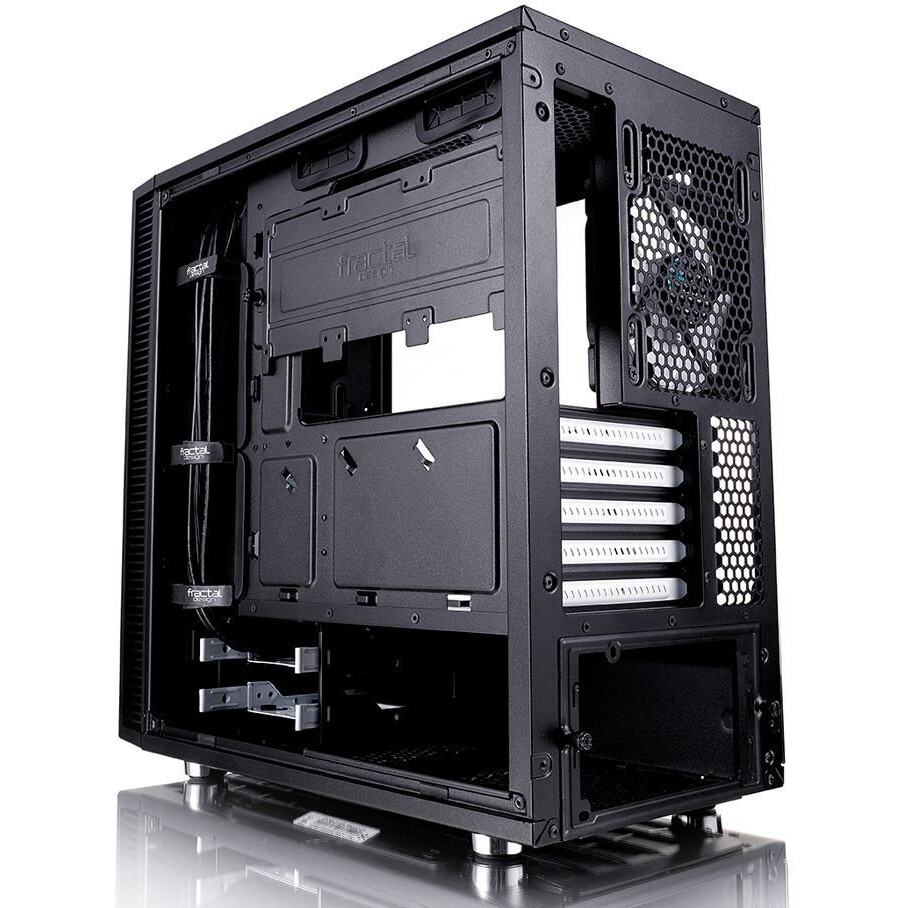 Datoru korpuss Fractal Design Define Mini C TG Black - FD-CA-DEF-MINI-C-BK-TG - foto 19