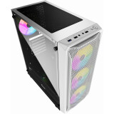 Datoru korpuss Powercase Mistral Z4 White (CMIZW-L4)