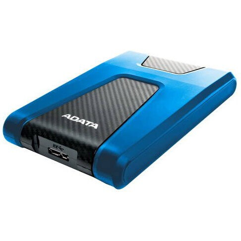 Disque dur externe 2TB ADATA HD650 Blue (AHD650-2TU31-CBL)