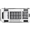 Datoru korpuss Thermaltake View 71 TG White (CA-1I7-00F6WN-00) - foto 7
