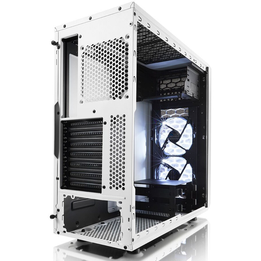 Datoru korpuss Fractal Design Focus G White - FD-CA-FOCUS-WT-W - foto 4