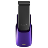 USB zibatmiņa 16Gb Silicon Power Blaze B31 Violet (SP016GBUF3B31V1U)