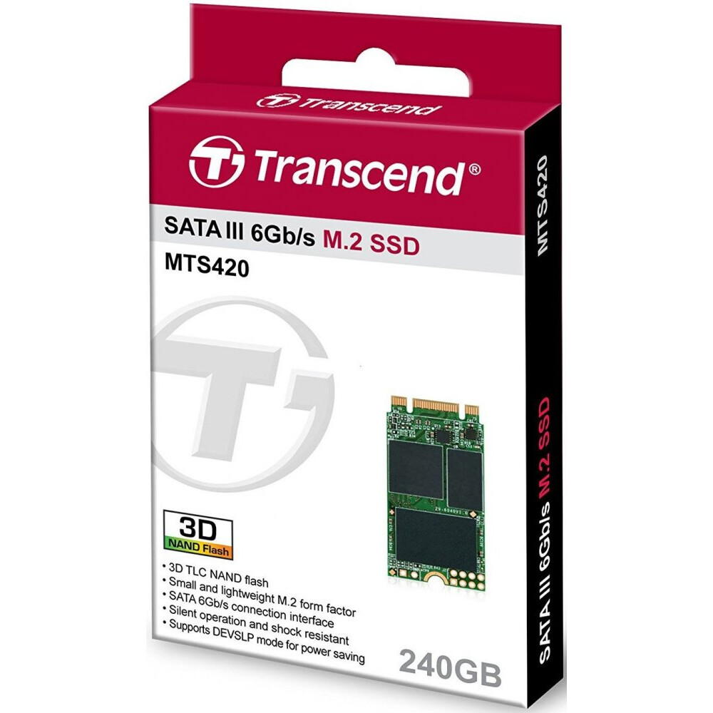 SSD-Speicher 240GB Transcend MTS420 (TS240GMTS420S) - Foto 3