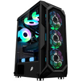 Datoru korpuss 1STPLAYER FIREBASE X6 (X6-3G6P-1G6)