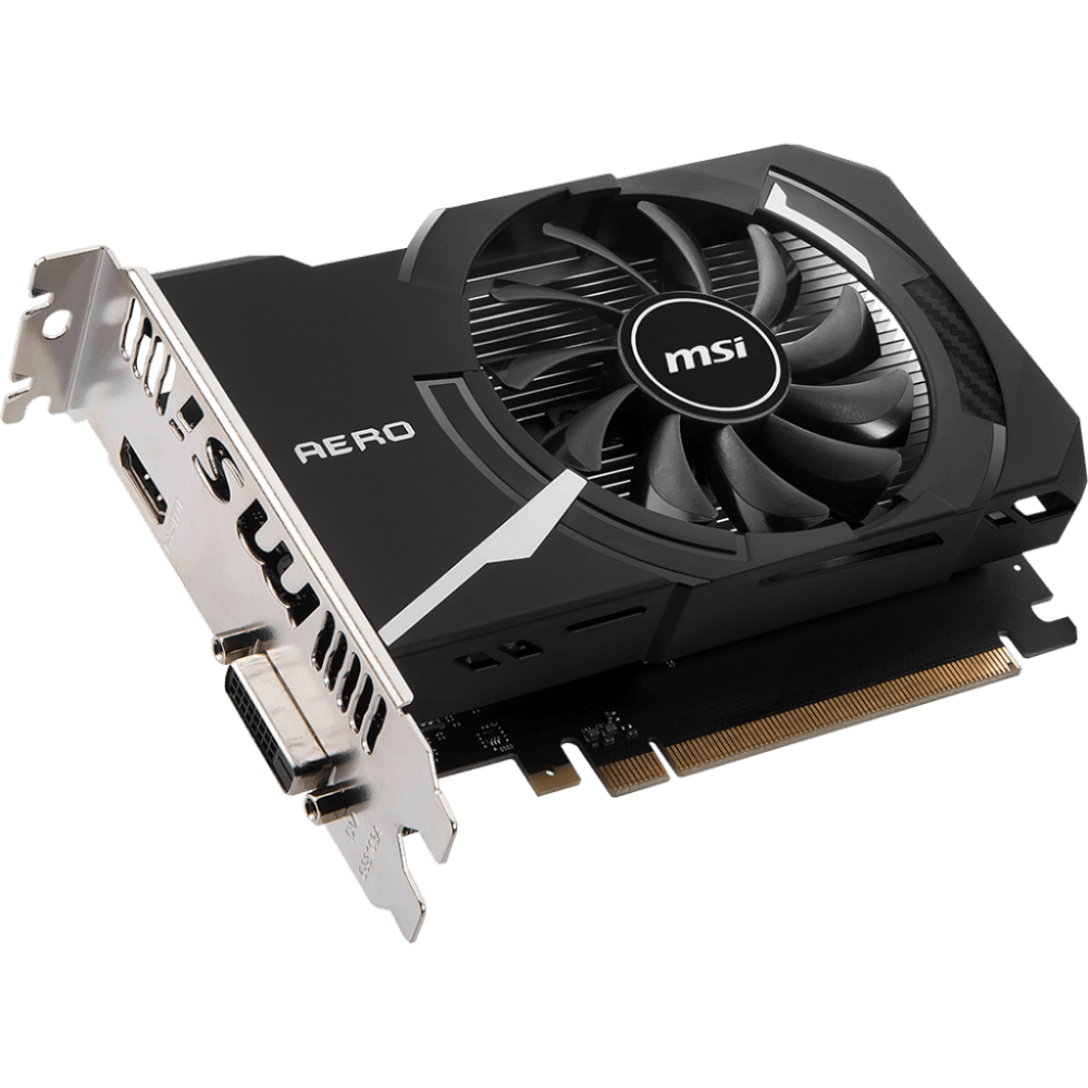 Videokarte NVIDIA GeForce GT 1030 MSI 2Gb (GT 1030 AERO ITX 2GD4 OC)