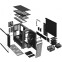 Datoru korpuss Fractal Design Define 7 Light TG Grey - FD-C-DEF7A-08 - foto 15