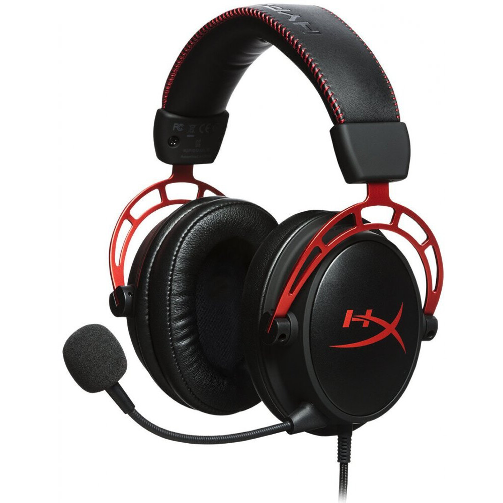 Garnitūra HyperX Cloud Alpha (HX-HSCA-RD/EE) - HX-HSCA-RD/EE/4P5L1AX/4P5L1AB