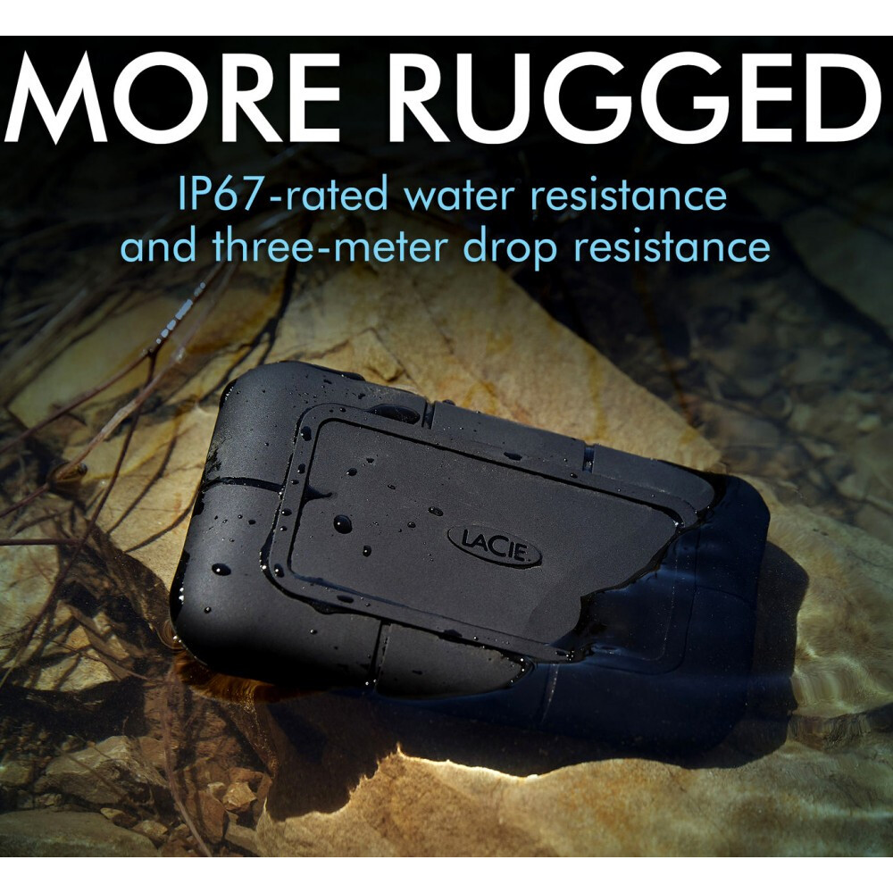 Ārējais SSD disks 1Tb LaCie Rugged Pro (STHZ1000800) - foto 3
