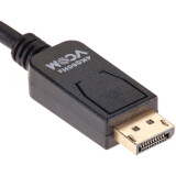 Kabelis DisplayPort (M) - HDMI (M), 1.8m, VCOM CG609-1.8M