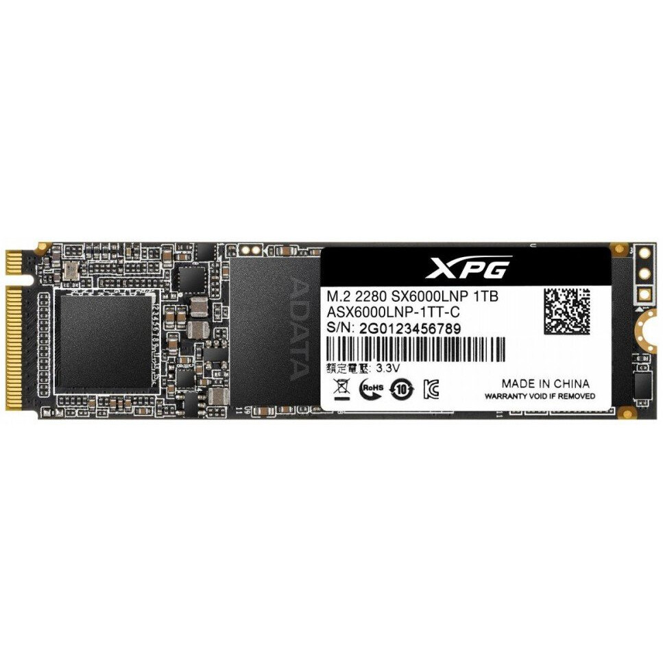 SSD 1Tb ADATA XPG SX6000 Lite (ASX6000LNP-1TT-C)