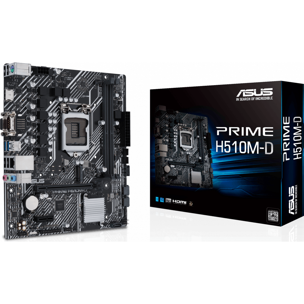 Pamatplate ASUS PRIME H510M-D - foto 4