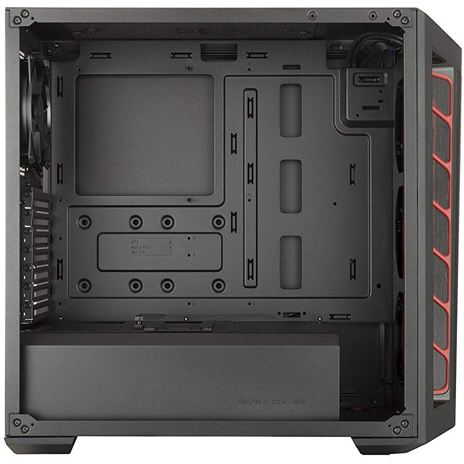 Datoru korpuss Cooler Master MasterBox MB511 Black/Red (MCB-B511D-KANN-S00) - foto 5