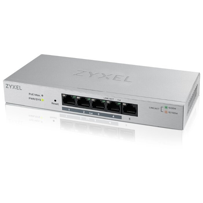 Switch Zyxel GS1200-5HP v2 - GS1200-5HPV2