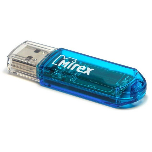 USB zibatmiņa 8Gb Mirex Elf Blue - 13600-FMUBLE08