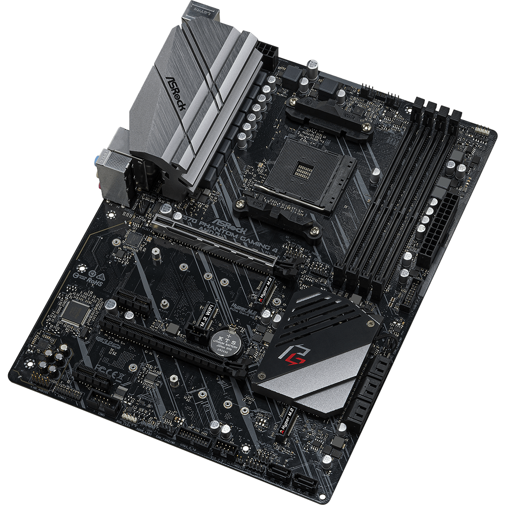 Pamatplate ASRock X570 Phantom Gaming 4 - foto 2