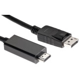 Kabelis DisplayPort (M) - HDMI (M), 1.8m, Telecom TA495-1.8M
